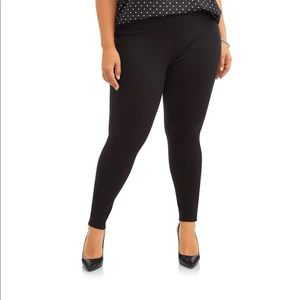 New plus size Jegging black Terra & Sky 5X